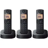 Panasonic KX-TGC313SP - téléphone sans fil avec ID d'appelant/appel en instance + 2 combinés supplémentaires