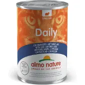 Almo Nature Daily Menu Kattenvoer Nat Kabeljauw 400 Gr