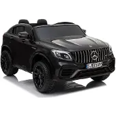 Lean cars Kindervoertuig Mercedes GLC 63S, zwart gelakt, model MP4