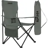 VirtuFit Opvouwbare Camping Stoel - Strandstoel - Grijs