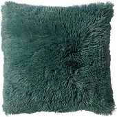 Dutch decor - FLUFFY - Kussenhoes 45x45 cm - superzacht - effen kleur - Sagebrush Green - groen