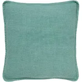 Dutch decor - BOWIE - Kussenhoes 45x45 cm - van gewassen katoen - Jadeite - lichtgroen