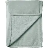 Dutch decor - CHARLIE - Plaid 200x220 cm - extra grote fleece deken - effen kleur - Jadeite - groen