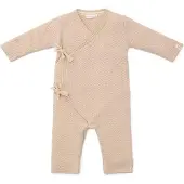 Little Dutch boxpak met textuur zand Beige Jongens/Meisjes Katoen V-hals - maat 74