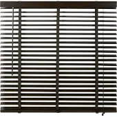 Huismerk Houten Jaloezie Bruin - 120x130 cm