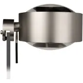 TOP LIGHT Wandlamp Puk, dimbaar, alu / grijs / zink, Hal, metaal, Modern, wandlamp