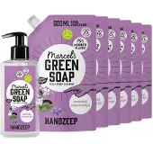 Marcel's Green Soap Handzeep Lavendel & Rozemarijn 250 ml + 6 Navullingen Pakket