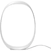 Foscarini Tafellampe , Anisha, dimbare, Wit, Woonkamer, Kunststof, Designer