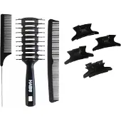 Haibu Essentials Haarborstel + Knipkam + Puntkam + Haarclip