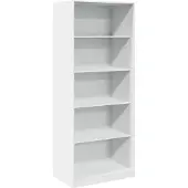 vidaXL Kledingkast 80x50x200 cm bewerkt hout wit