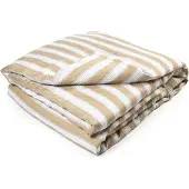 Libeco Dekbedovertrek Maora Stripe Linnen-240 x 220 cm