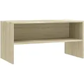 vidaXL Tv-meubel 80x40x40 cm bewerkt hout sonoma eikenkleurig