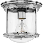 Elstead Lighting LED Plafond Badkamerlamp Hadrian | 1X E27 Max 60W | IP44 | Dimbaar | Chrome