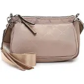 Tamaris Schoudertas Lisa Crossbody Bag Taupe Beige