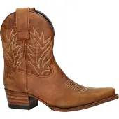 Sendra Gene Berdy suède cowboylaarzen met blokhak cognac female | Maat: 38