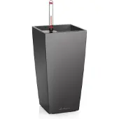 Lechuza Plantenbak Maxi Cubi Premium 14 antraciet metallic