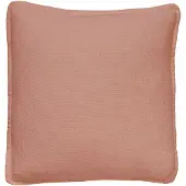 Dutch decor - BOWIE - Kussenhoes 45x45 cm - gewassen katoen 45x45 cm - Muted Clay - roze