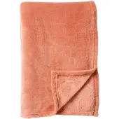 Dutch decor - HARVEY - Plaid 150x200 cm - superzachte deken van fleece - Muted Clay - roze