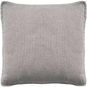 Dutch decor - BOWIE - Kussenhoes 45x45 cm - van gewassen katoen - Driftwood - taupe