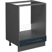 Vicco Fame-Line Keukenkasten – 60 cm zonder werkblad Donkerblauw hoogglans