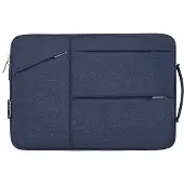 Canvas Artisan Laptophoes 13 Inch - XV Sleeve - Donkerblauw