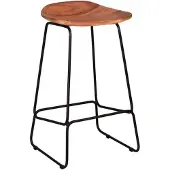 Meubelplaats Barstoel Ergo | Acaciahout - barstoelen set van 4
