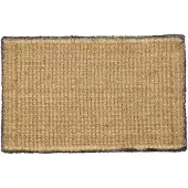 Mars & More kokosmat handgeweven 3 katten zwart 75cm