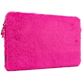 IMoshion Fluffy Laptophoes 13-14 inch - Laptopsleeve - Hot Pink