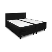 Beddenleeuw Boxspring Isabella Gitzwart (Inari 100) 180x200 | Tweepersoons | Bed 180x200 |