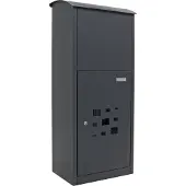 Profirst Mail PM 1500 Staande Pakketbrievenbus Grijs
