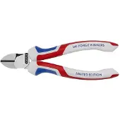 Knipex LIMITED EDITION Zijsnijtang 70 02 160 S7 Rood Wit Blauw
