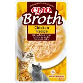 Ciao 12x Broth Kattensnack Chicken 40 Gr