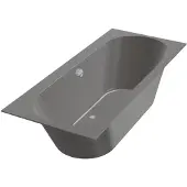 Xenz Ligbad Beterbad Madeira 170x75 cm Inclusief Badpoten Antraciet