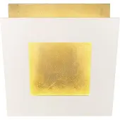 Mantra-Iluminacion LED-wandlamp Dalia, wit / opaal, Woon-/ Eetkamer, Aluminium, Modern, LED wandlamp
