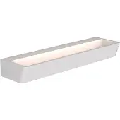 Mantra-Iluminacion LED-wandlamp Altea, wit / opaal, Woon-/ Eetkamer, Aluminium, LED wandlamp