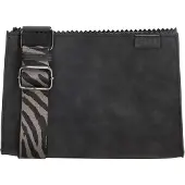 Zebra trends Schoudertasje Merel Zwart