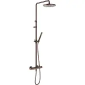 Hotbath ACE opbouw regendouche koper geborsteld PVD