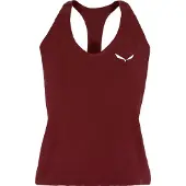 Salewa Women's Lavaredo Hemp Tank Red || Maat: M