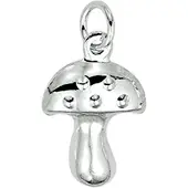 Trendjuwelier huiscollectie Bedel Paddestoel Zilver