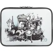 Be.Ez notebooktassen LA robe I Lov Paris Blue Morning