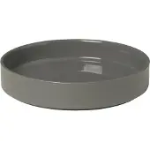 Blomus Pilar Diep Bord Pewter | Donkergrijs