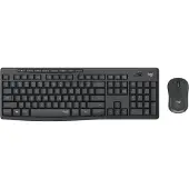 Logitech MK295 Silent - Draadloze muis en toetsenbord - QWERTY Brits, Engels / Zwart