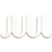 Heller Swell Wall Catchall wand kapstok en opberger - wit