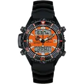 Chris Benz - CB-D200X-RS-KBS - Duikershorloge - Unisex - Quartz