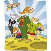 Geronimo Stilton - Fleece deken - Plaid - 130x160cm