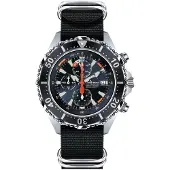 Chris Benz - CB-C300X-NB-NBS - Duikershorloge - Unisex - Quartz