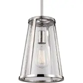 FEISS LED Hanglamp Harrow | 1X E27 Max 60W | Dimbaar | Polished Nickel
