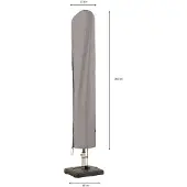 Madison Parasolhoes Grey 25x35x165 cm