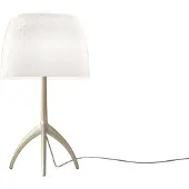 Foscarini Design tafellamp Lumiere, wit / opaal, Woon-/ Eetkamer, Glas, Design, tafellamp