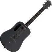 Lava Music ME Air Carbon Space Black elektrisch-akoestische westerngitaar met AirFlow bag